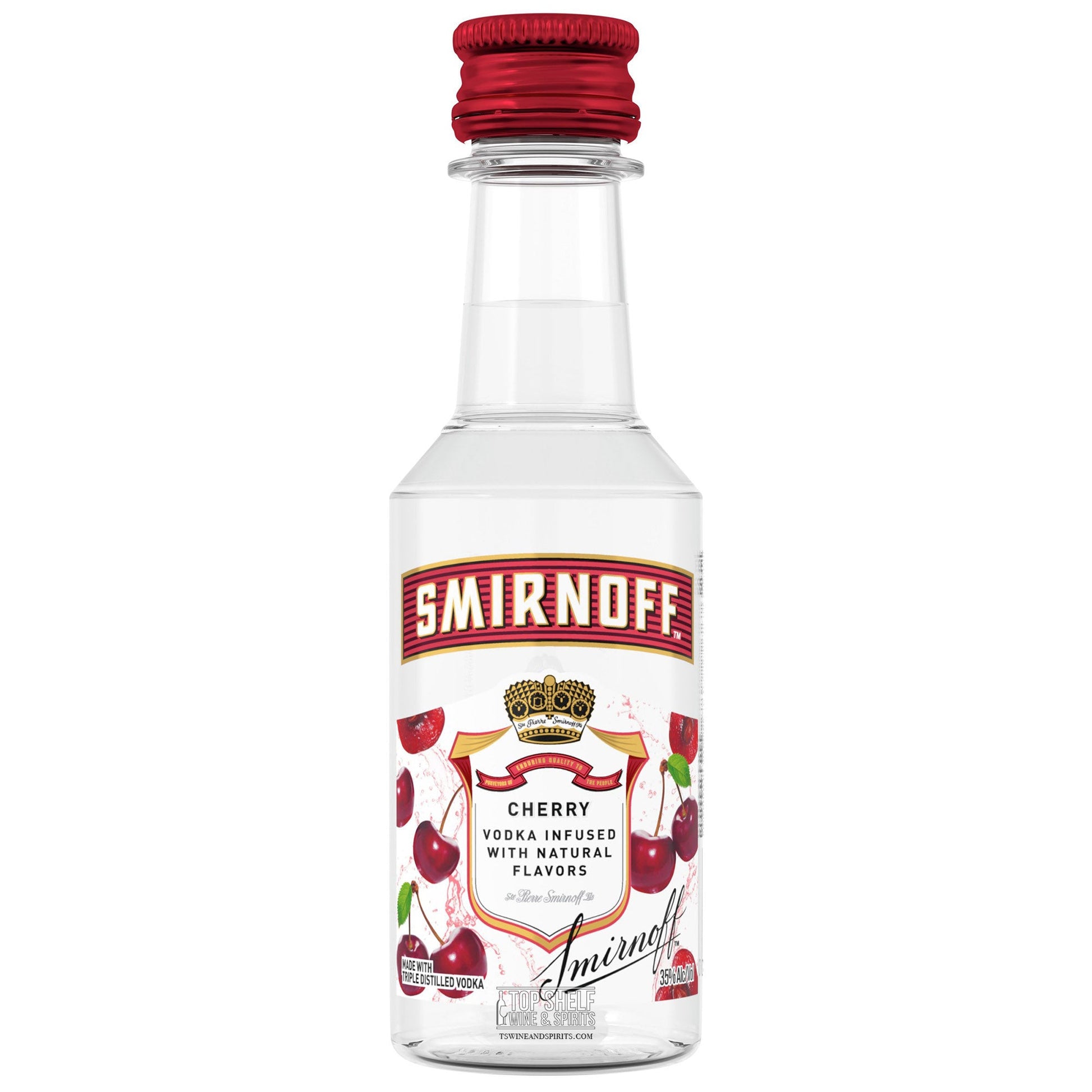 Smirnoff Cherry 50ml Sleeve (10 bottles)