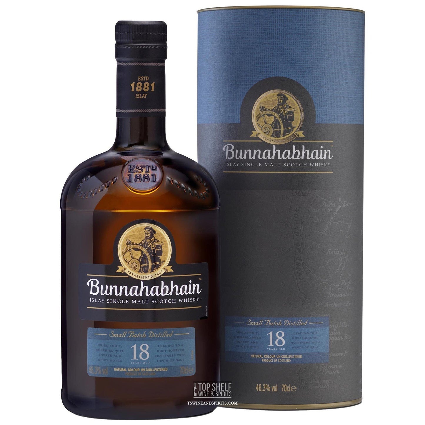 Bunnahabhain 18 Year Single Malt Scotch