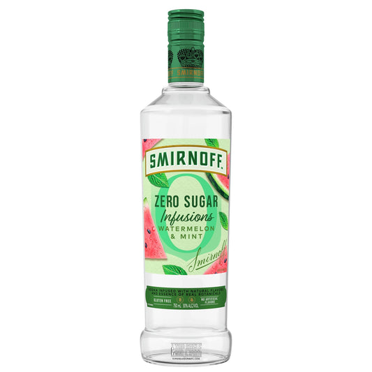 Smirnoff Zero Sugar Infusions Watermelon & Mint