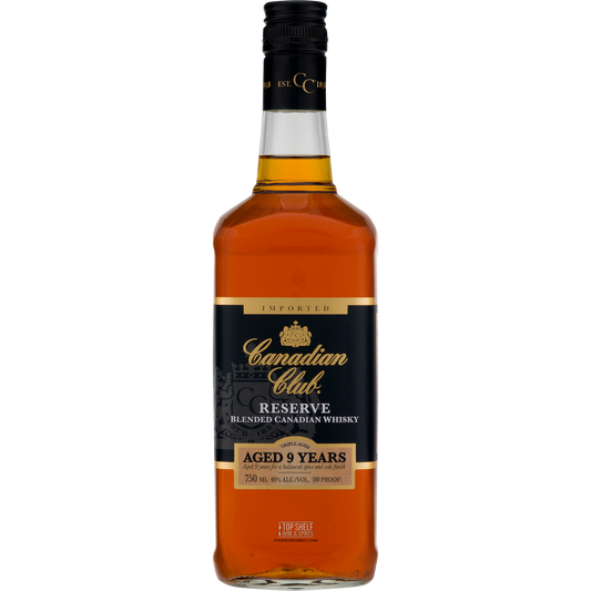 Canadian Club Reserve 9 Year Whiskey