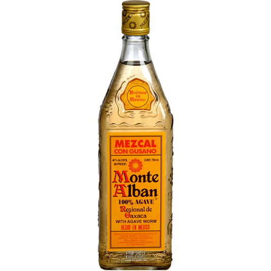 Monte Alban Mezcal con Gusano (with worm)