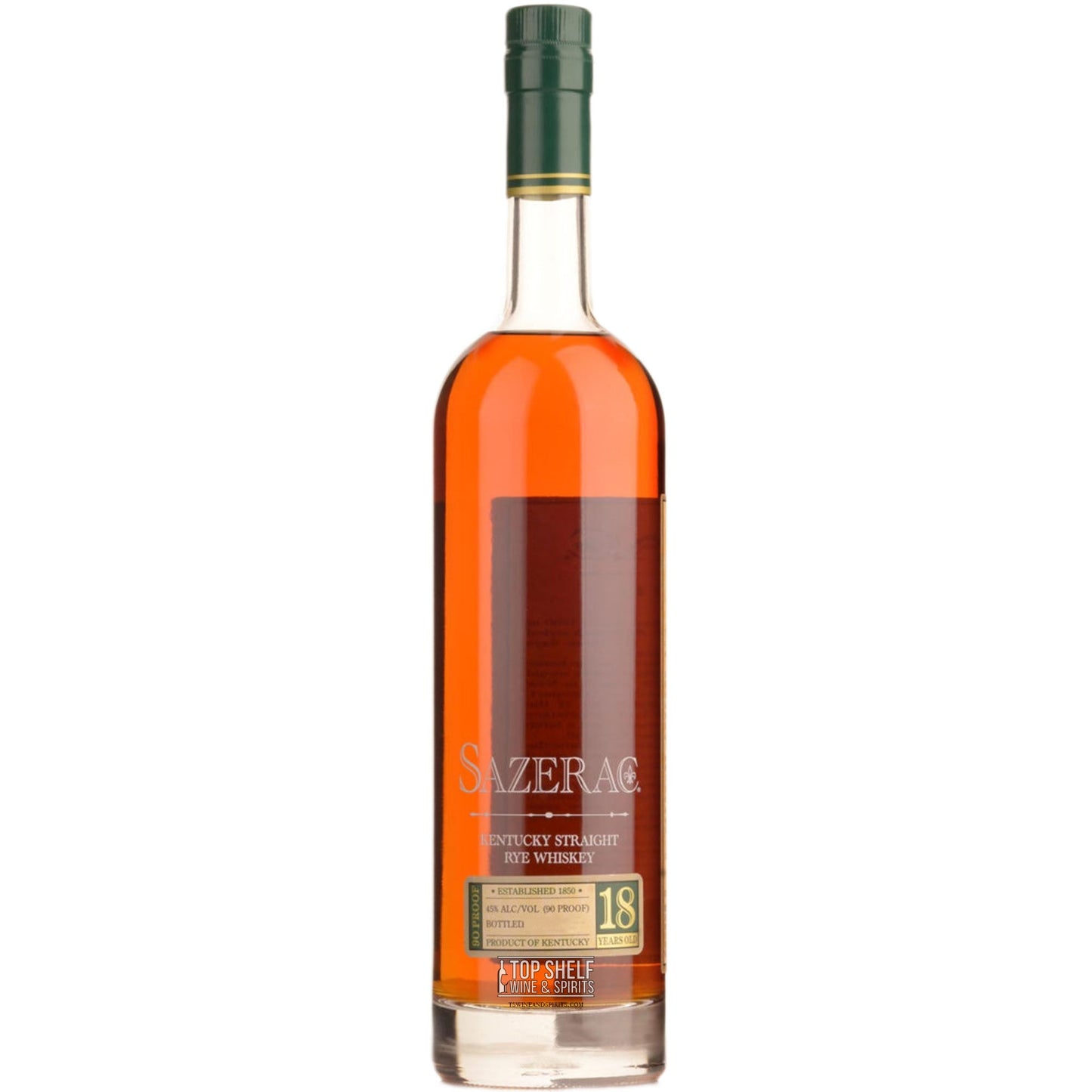Sazerac 18 Year Kentucky Straight Rye Whiskey Fall 2024