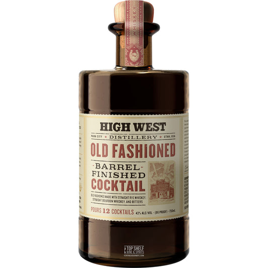 High West Barrel Aged Old Fashioned Cocktail