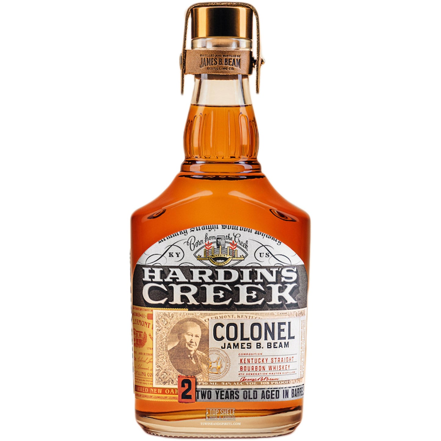 Hardin's Creek Colonel James B. Beam (2 Year Bourbon)