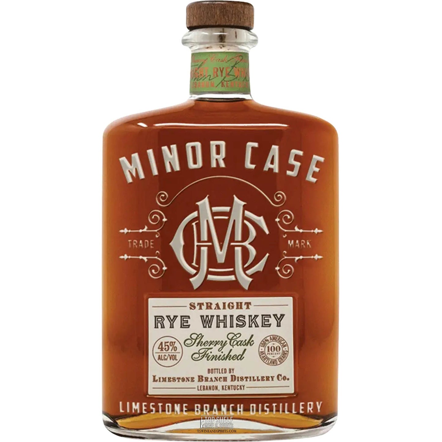 Minor Case Straight Rye Sherry Cask Finished Whiskey