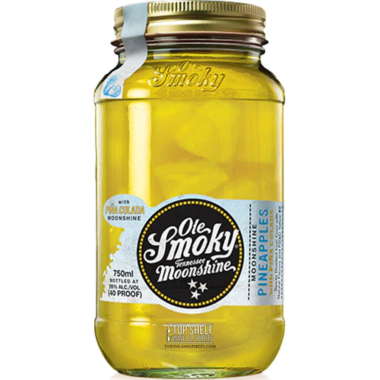 Ole Smoky Pineapple Moonshine with PiÃ±a Colada
