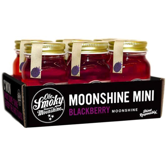 Ole Smoky Blackberry Moonshine 50mL (6 pack)