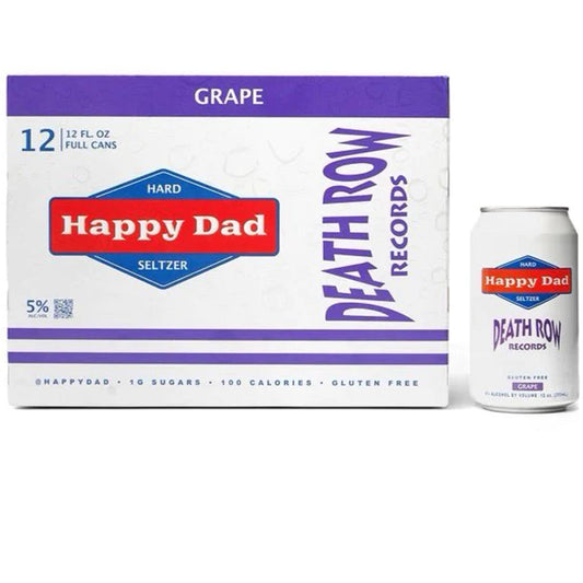 Happy Dad X Death Row Records Grape Hard Seltzer 12 Pack By The Nelk Boys