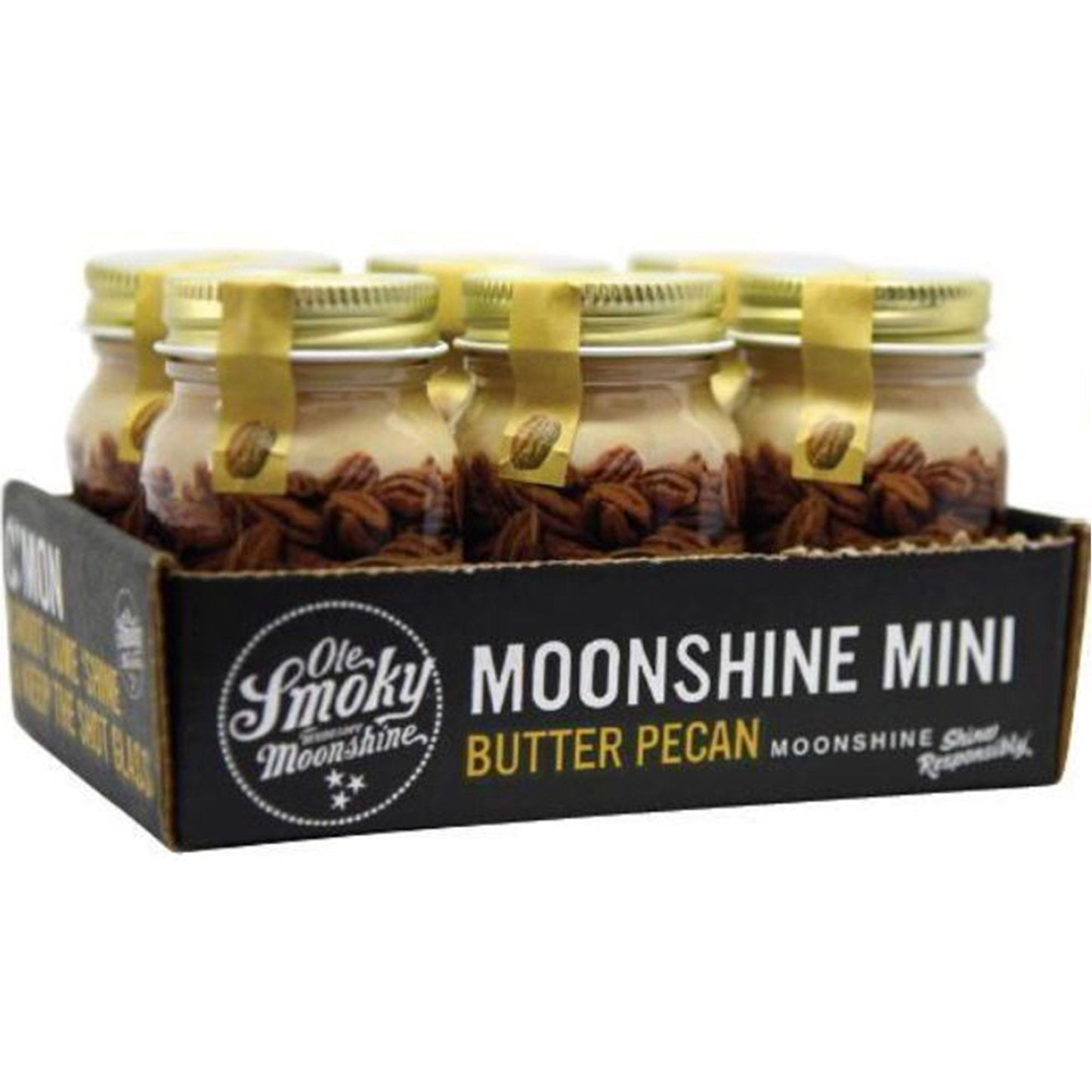 Ole Smoky Butter Pecan Moonshine 50mL (6 pack)