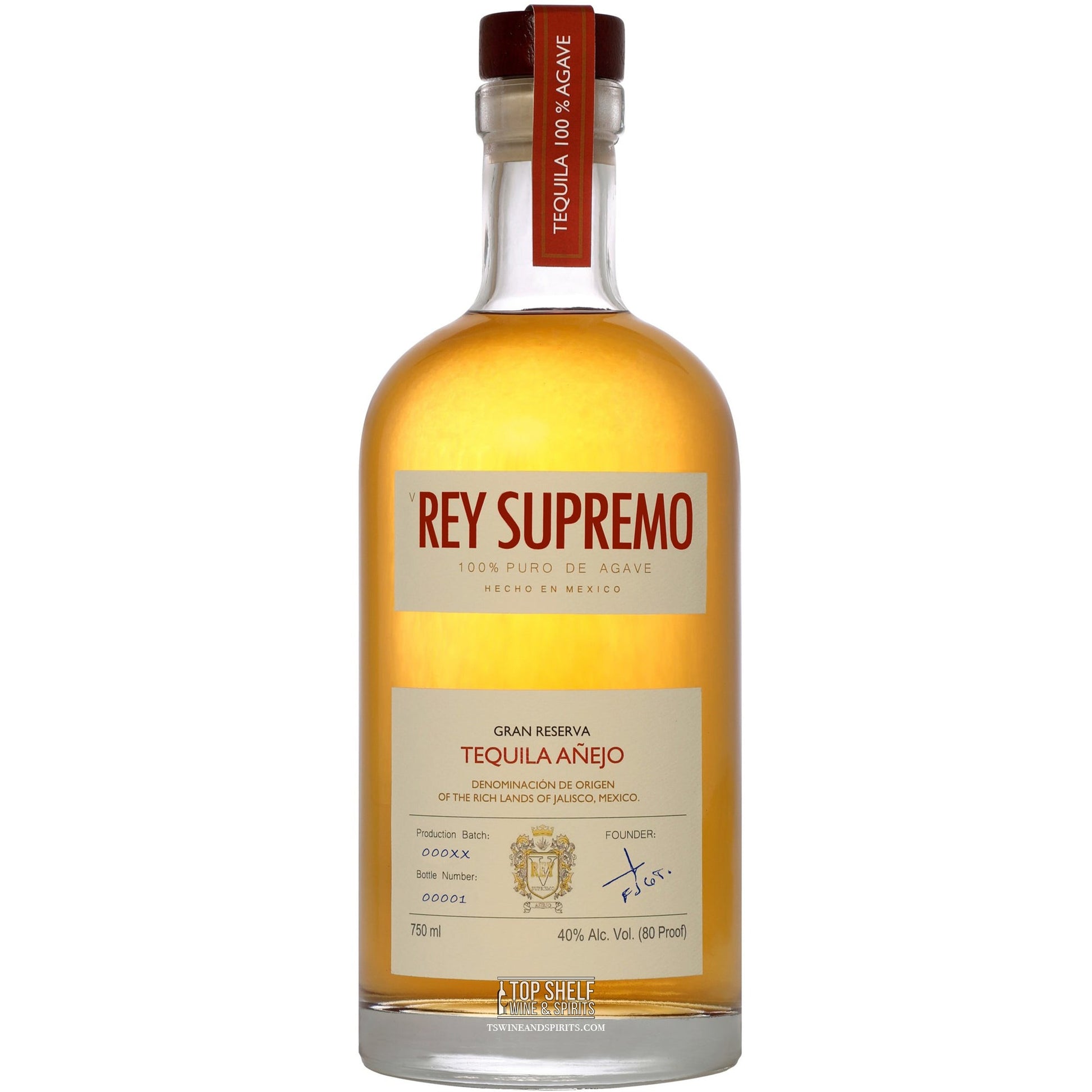Rey Supremo AÃ±ejo Tequila