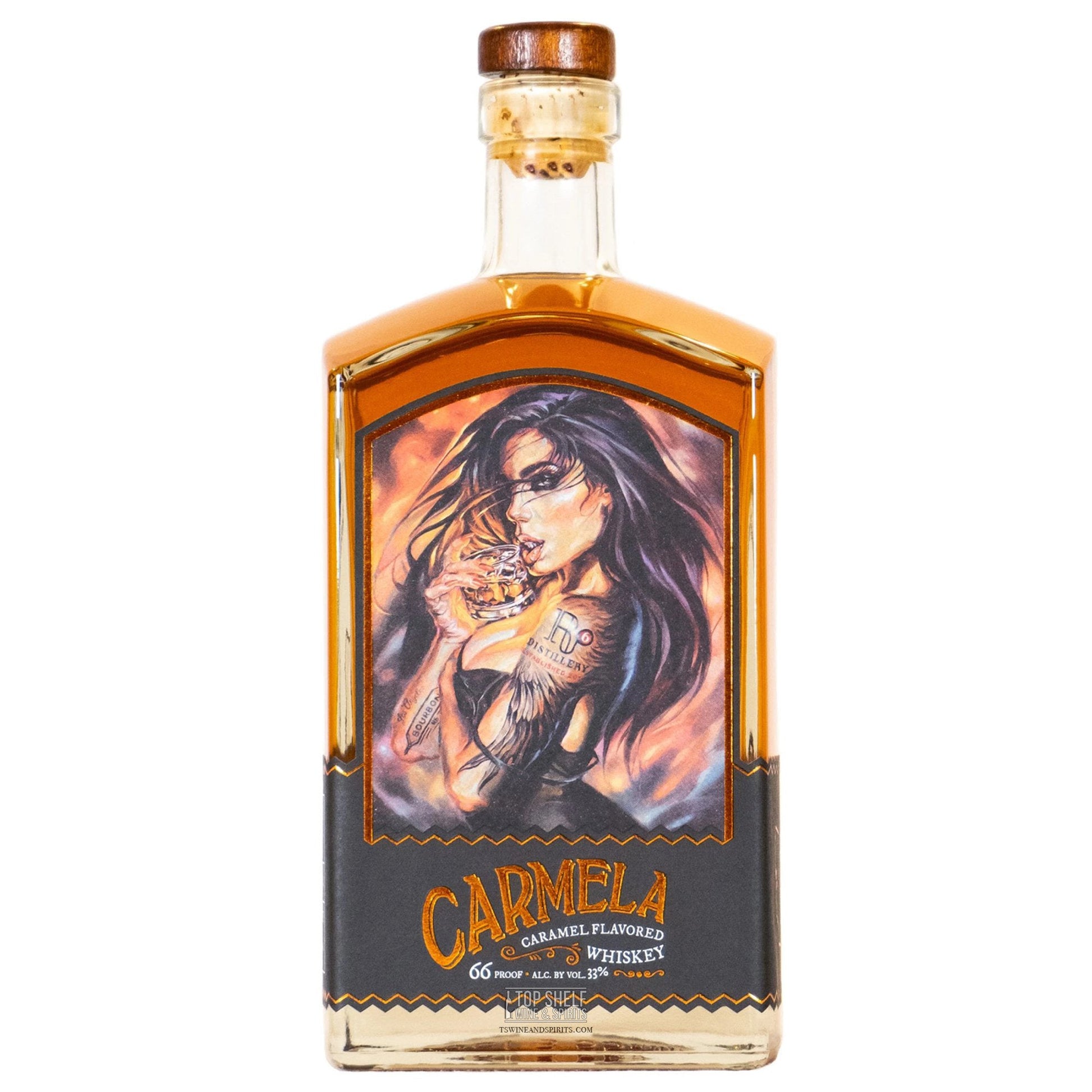 R6 Carmela Caramel Flavored Whiskey