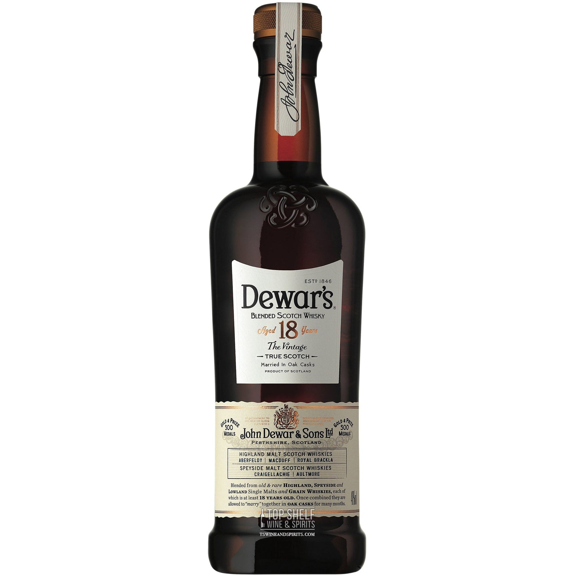 Dewar's 18 Year