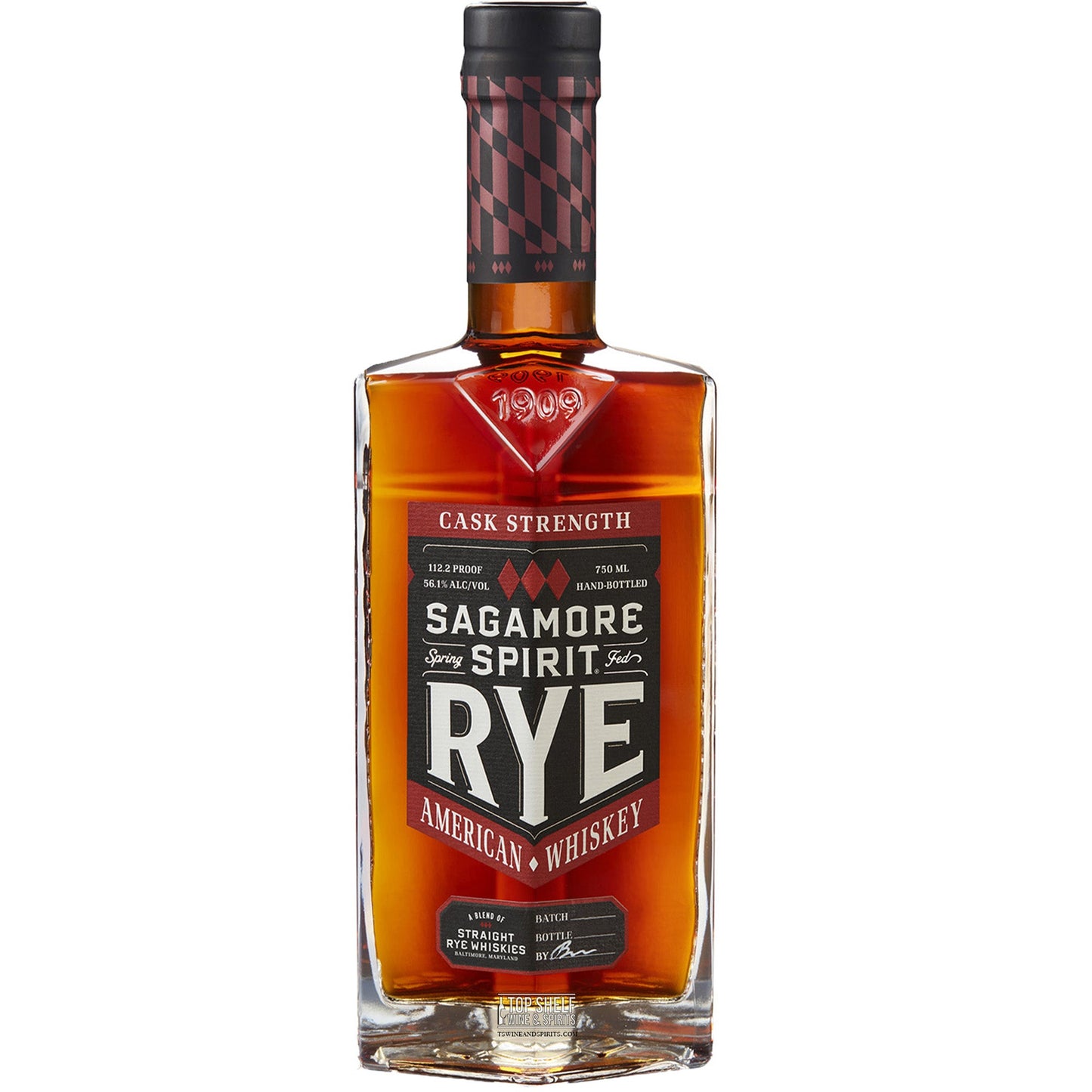 Sagamore Spirit Cask Strength Rye Whiskey
