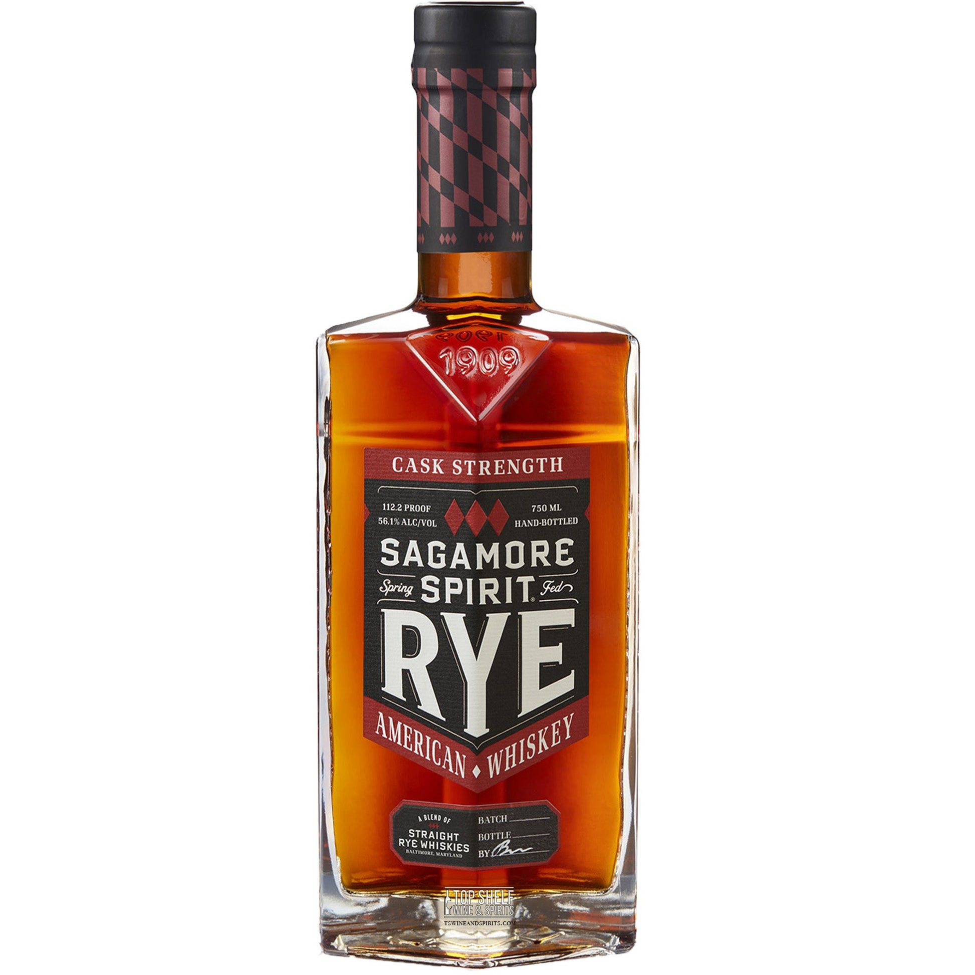 Sagamore Spirit Cask Strength Rye Whiskey
