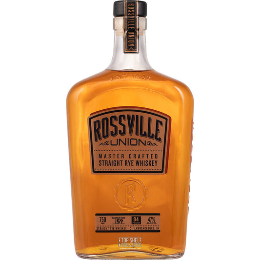 Rossville Union Master Crafted Straight Rye Whiskey