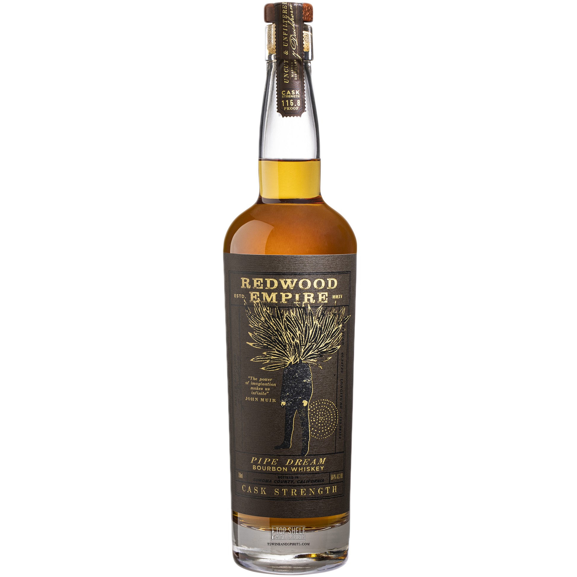 Redwood Empire "Pipe Dream" Cask Strength Bourbon