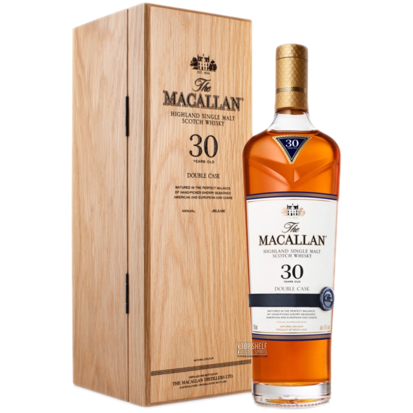 Macallan Double Cask 30 Years Old Scotch Whisky