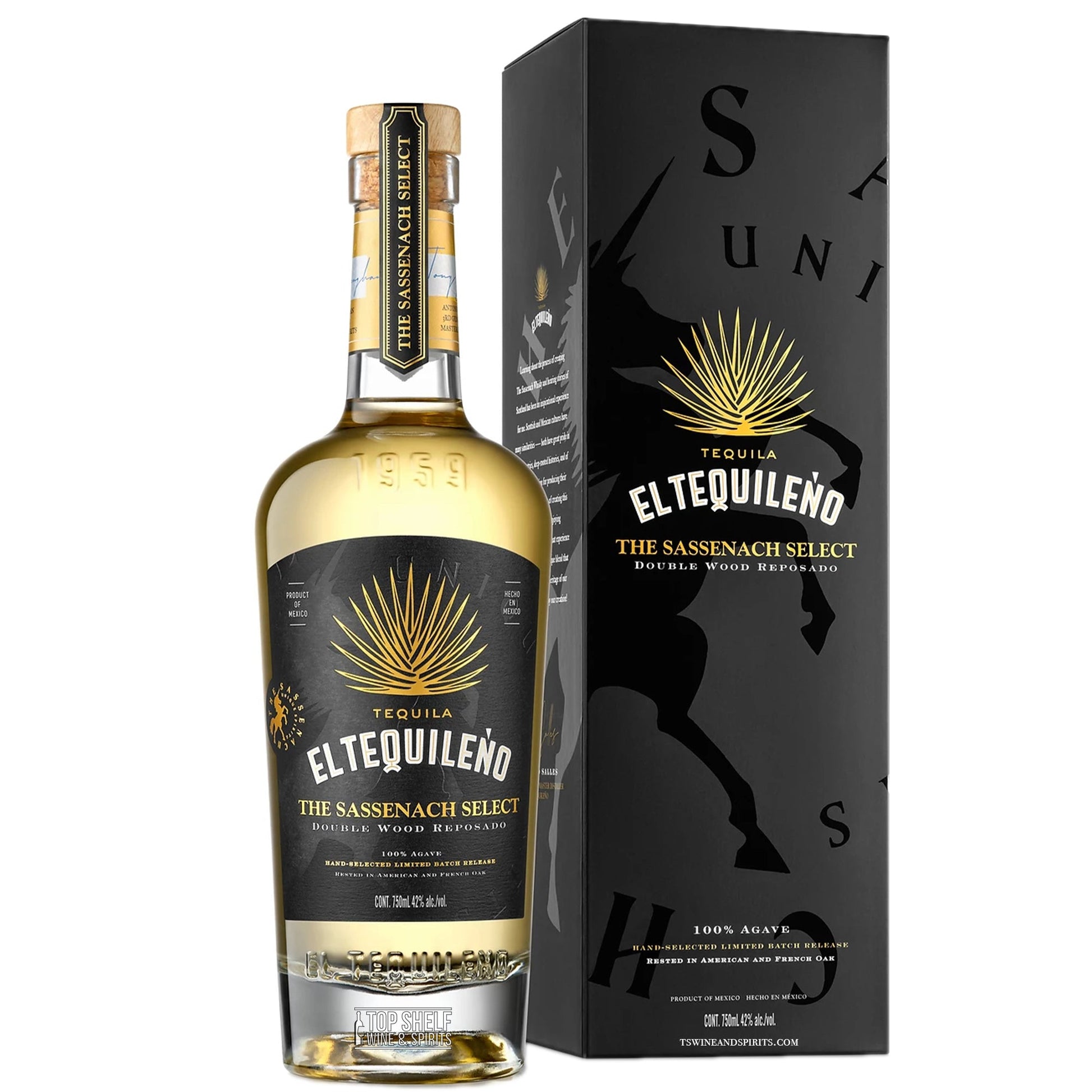 El TequileÃ±o Sassenach Select Double Wood Reposado