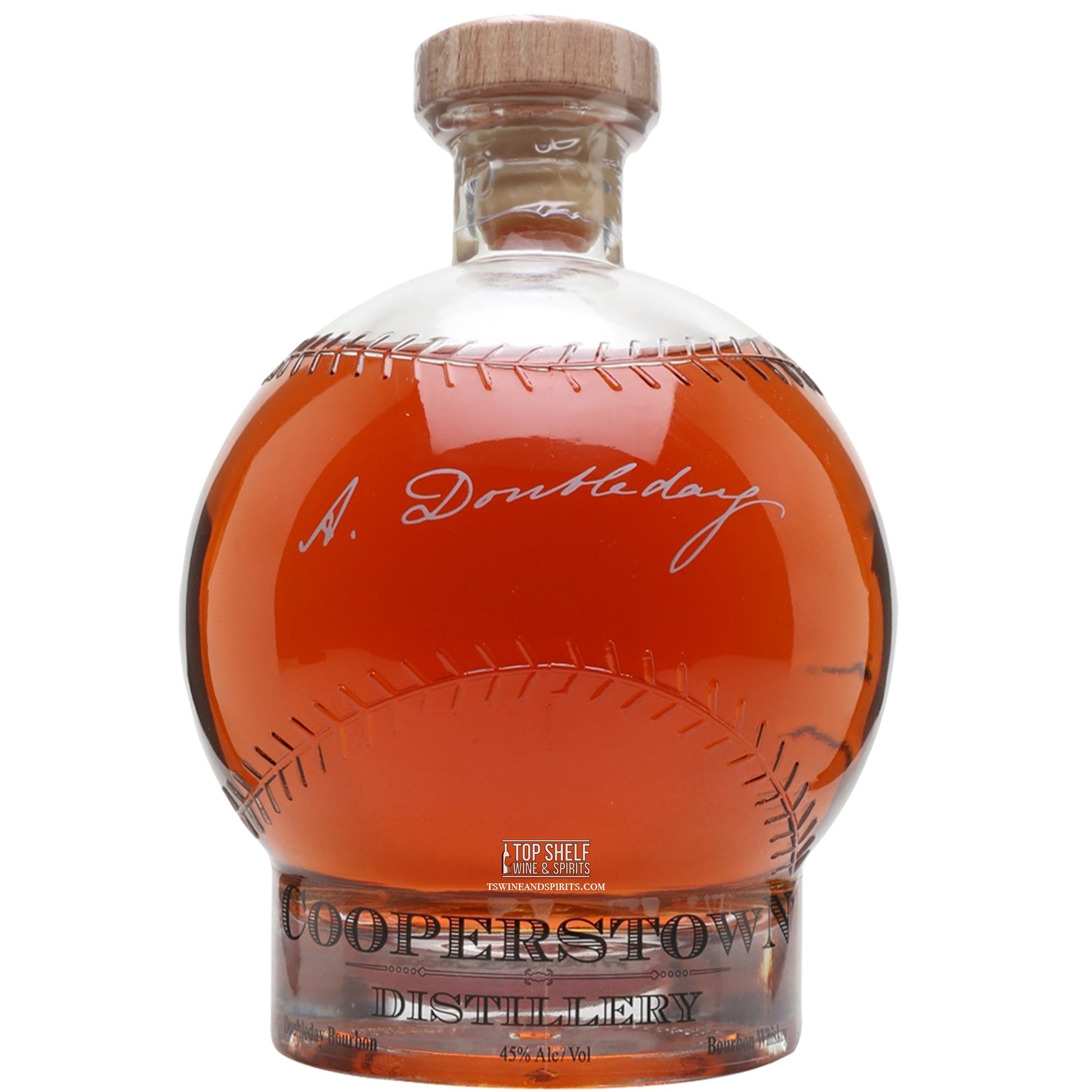 Cooperstown Doubleday Baseball Bourbon