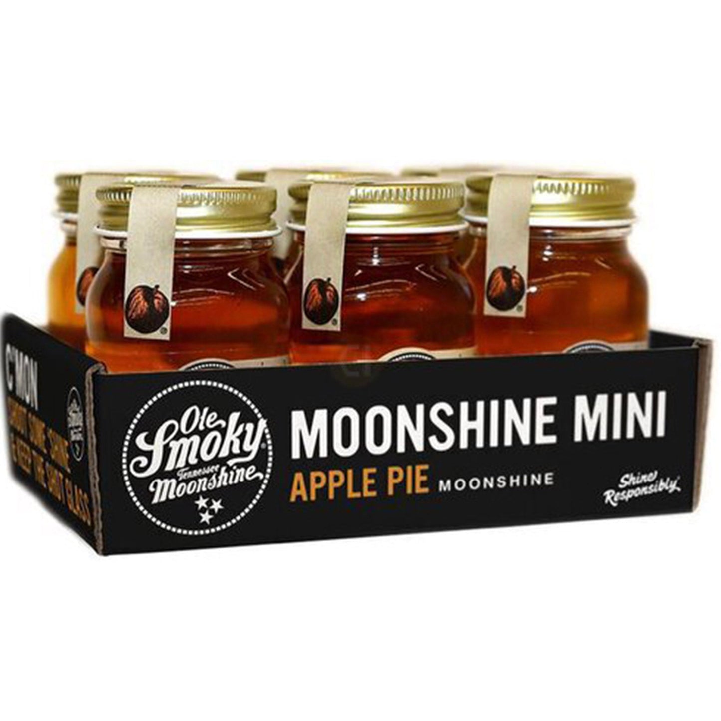 Ole Smoky Apple Pie Moonshine 50mL (6 pack)