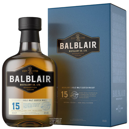 Balblair 15 Year Old Scotch Whisky