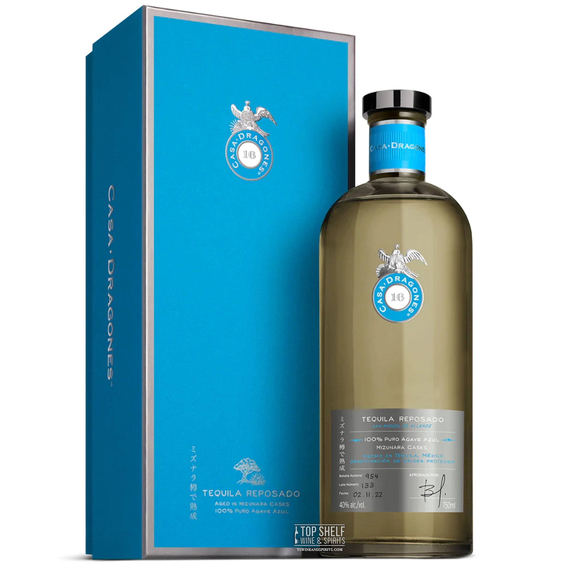 Casa Dragones Reposado Mizunara Tequila