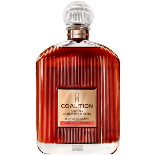 Coalition Kentucky Straight Rye Whiskey - Margaux Barriques
