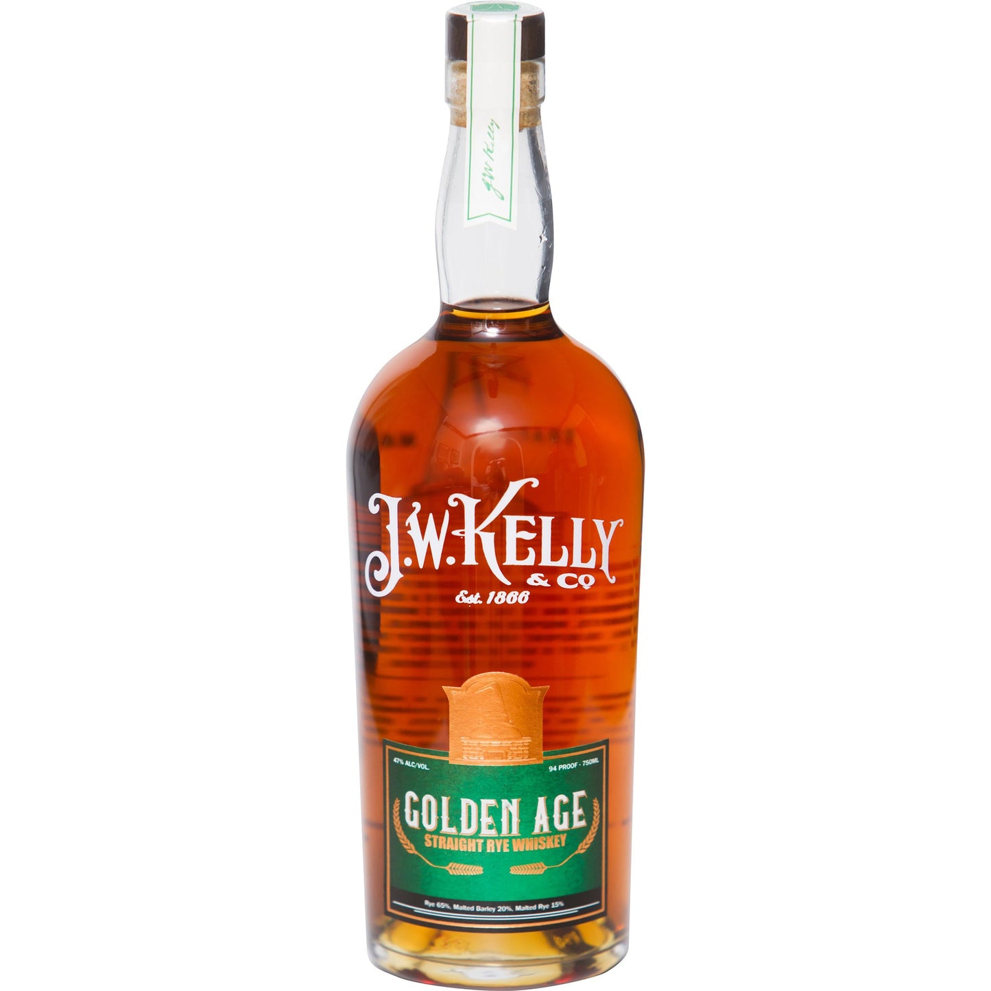 J.W. Kelly & Co. Golden Age Rye Whiskey