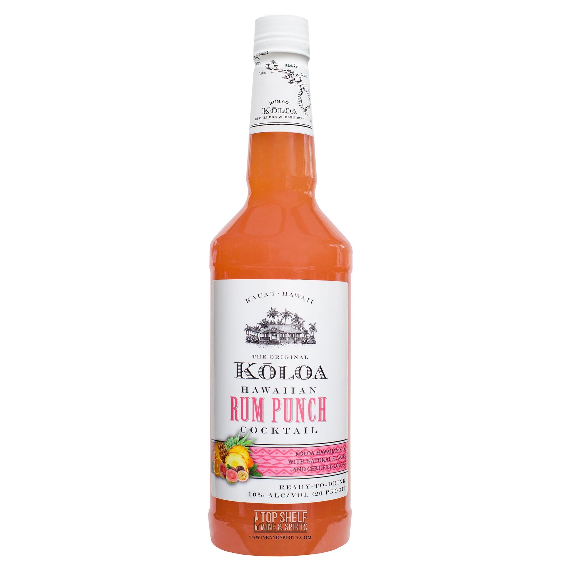 Koloa KauaÊ»i Hawaiian Rum Punch Cocktail 1L