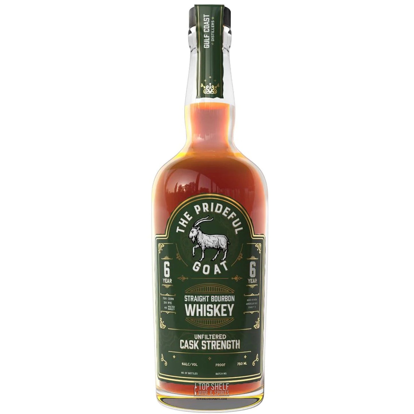 The Prideful Goat 6-Year Cask Strength Bourbon