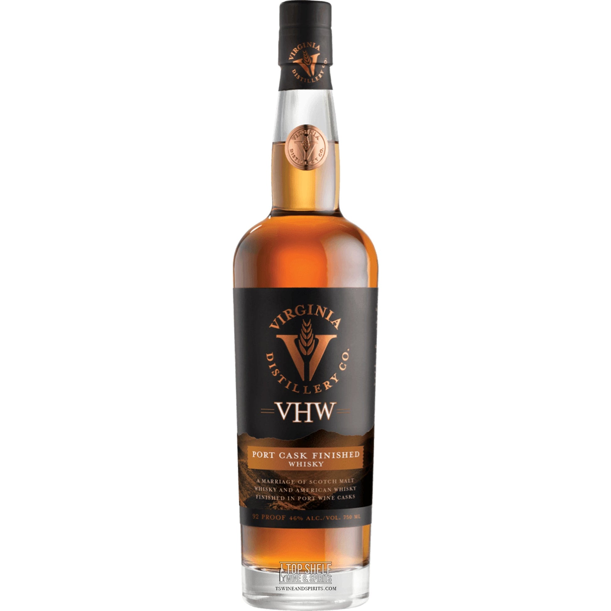 Virginia Distillery Co. VHW Port Cask Finished Whisky