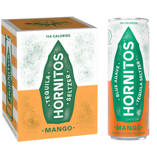 Hornitos Mango Tequila Seltzer 4 Pack Cans