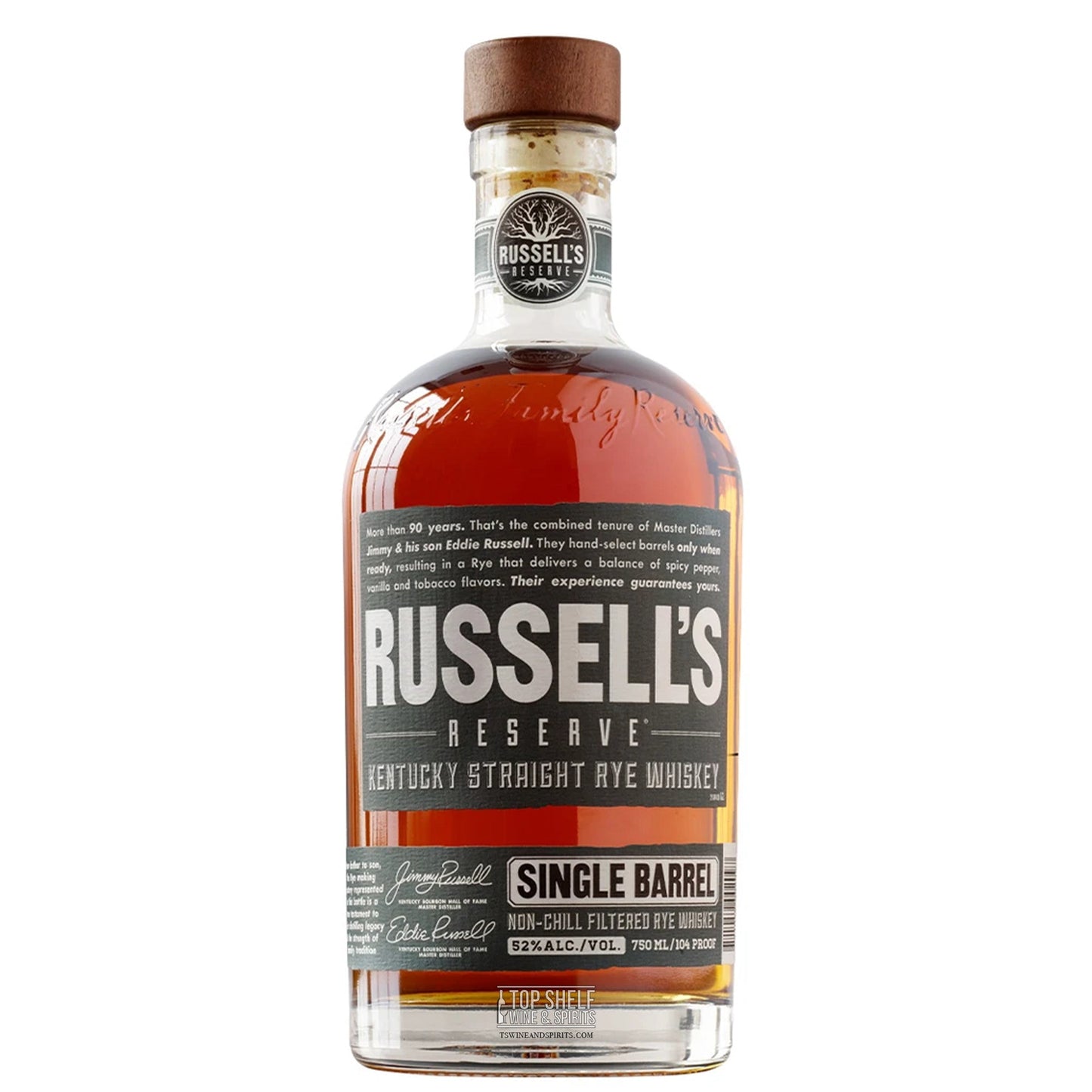 Russell's Reserve Single Barrel Rye Whiskey