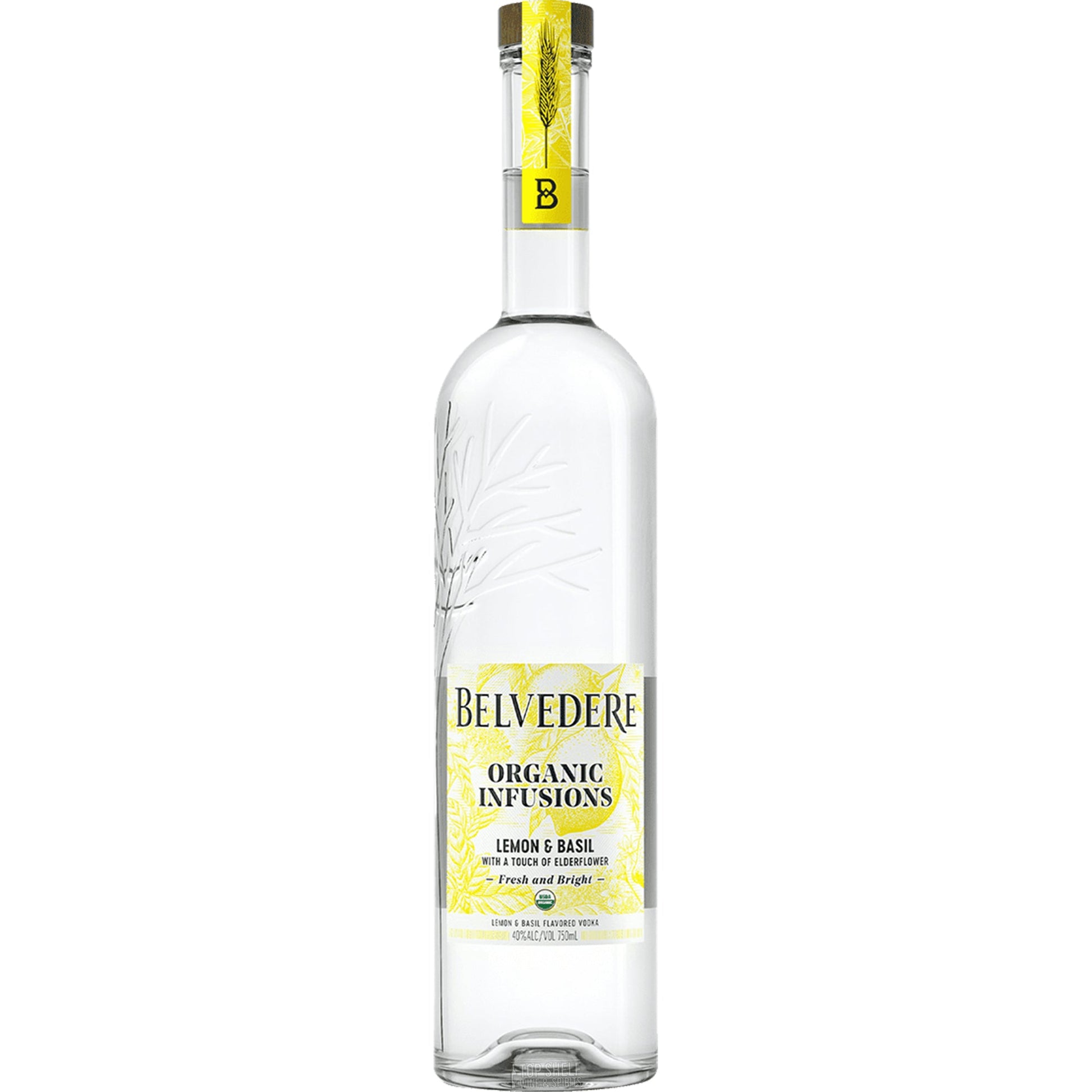 Belvedere Organic Infusions Lemon & Basil Vodka