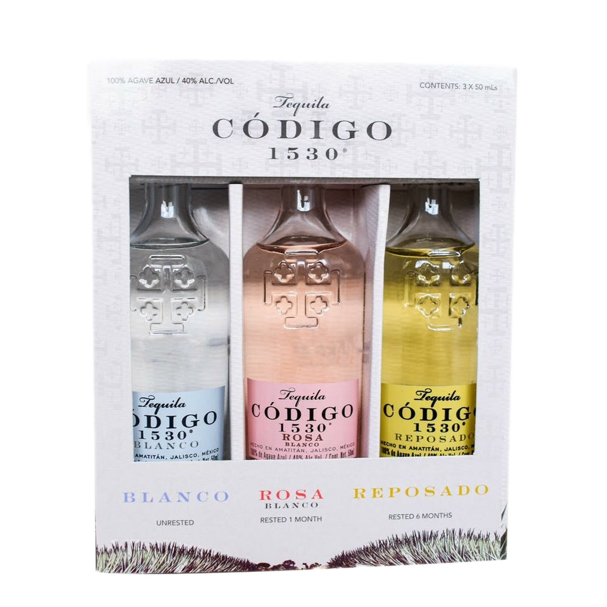 CÃ³digo 1530 Tequila 3 Pack 50ml Gift Set