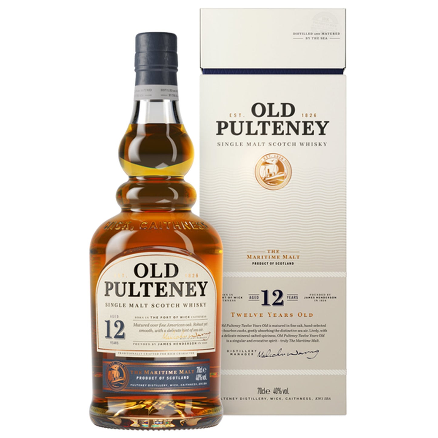 Old Pulteney 12 Year Single Malt Scotch Whisky