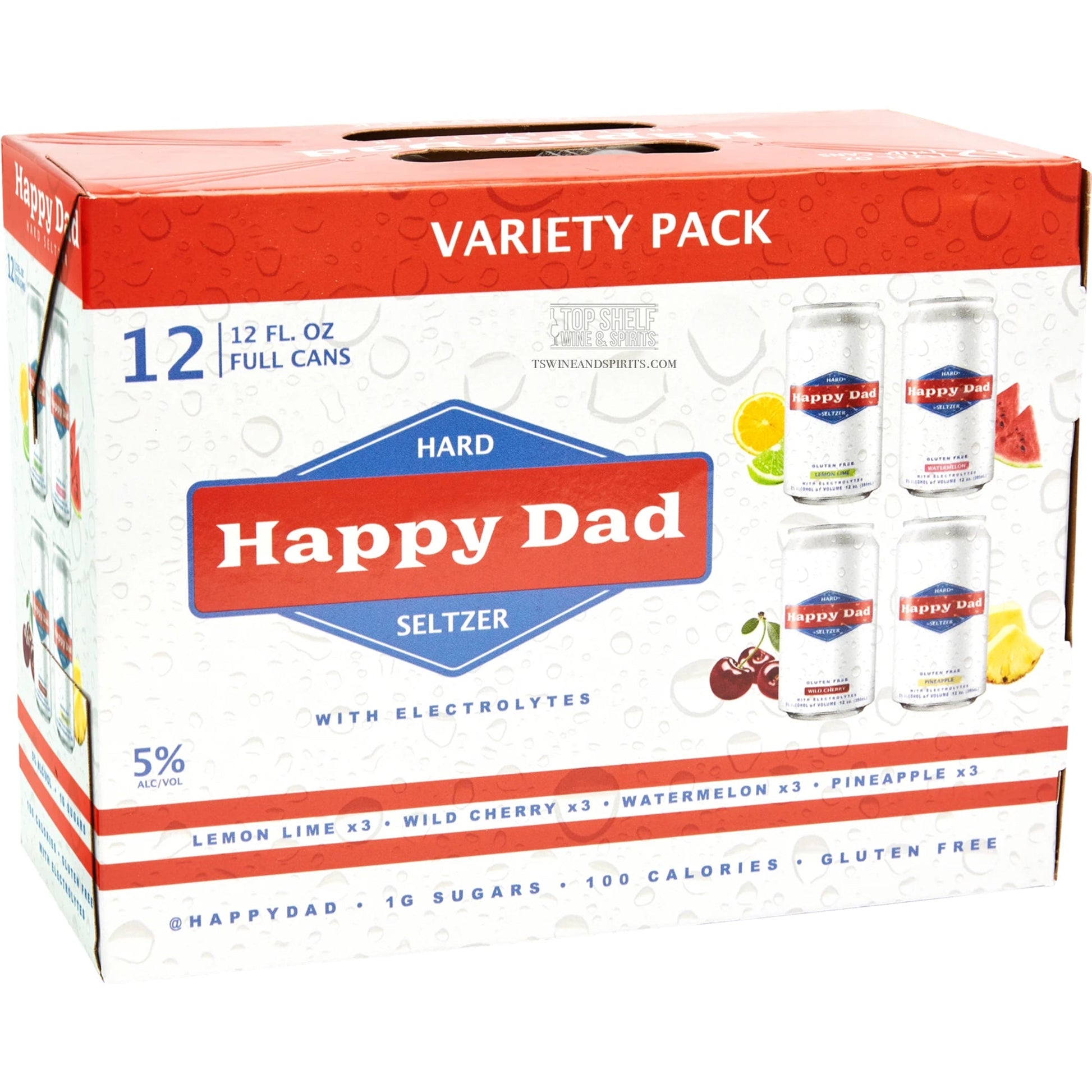 Happy Dad Hard Seltzer 12 Pack By The Nelk Boys
