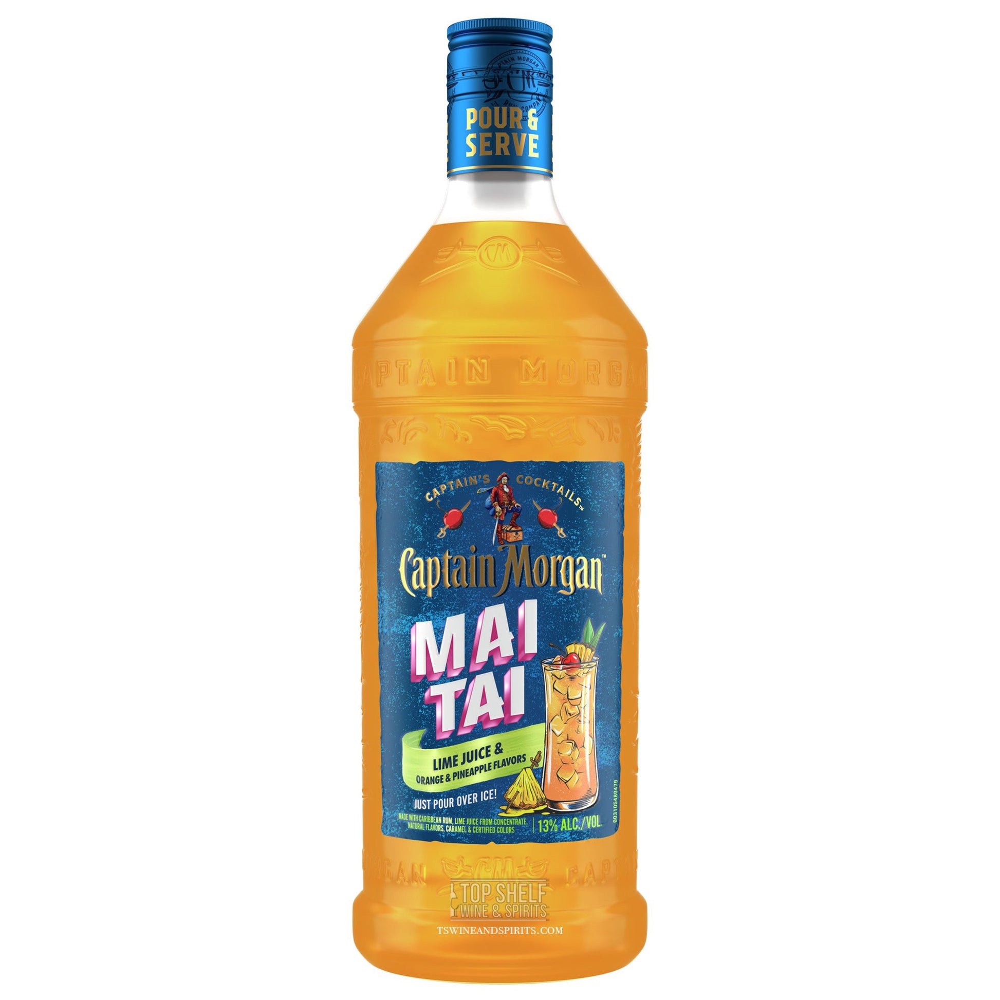 Captain Morgan Mai Tai Ready to Drink 1.75 Liter