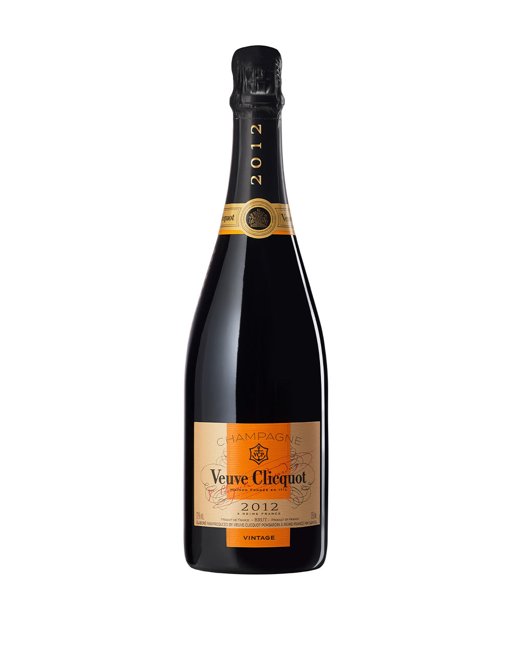 VEUVE CLICQUOT VINTAGE 2012 750 ML