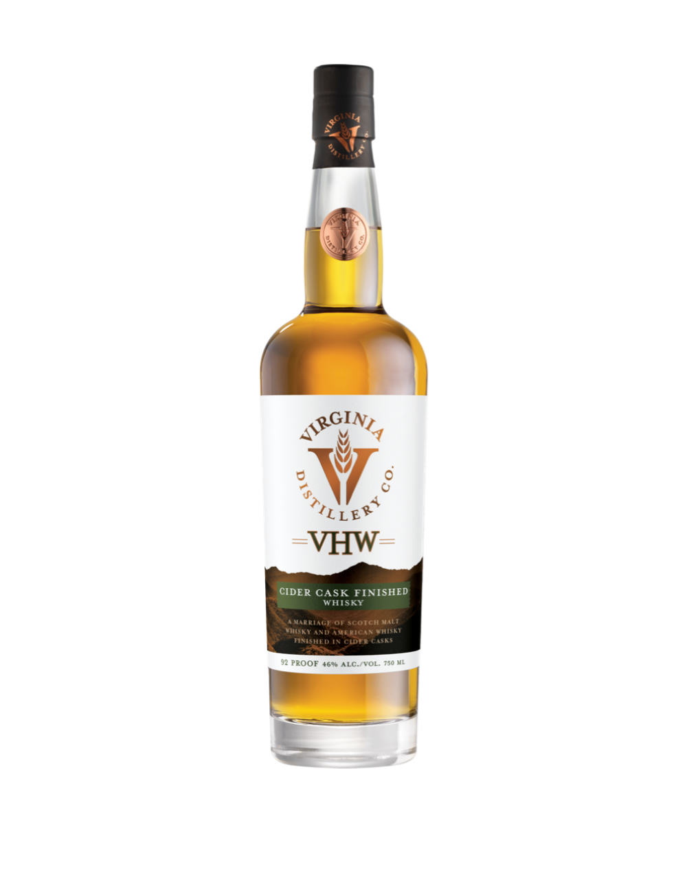VIRGINIA-HIGHLAND WHISKY CIDER CASK FINISHED 750 ML