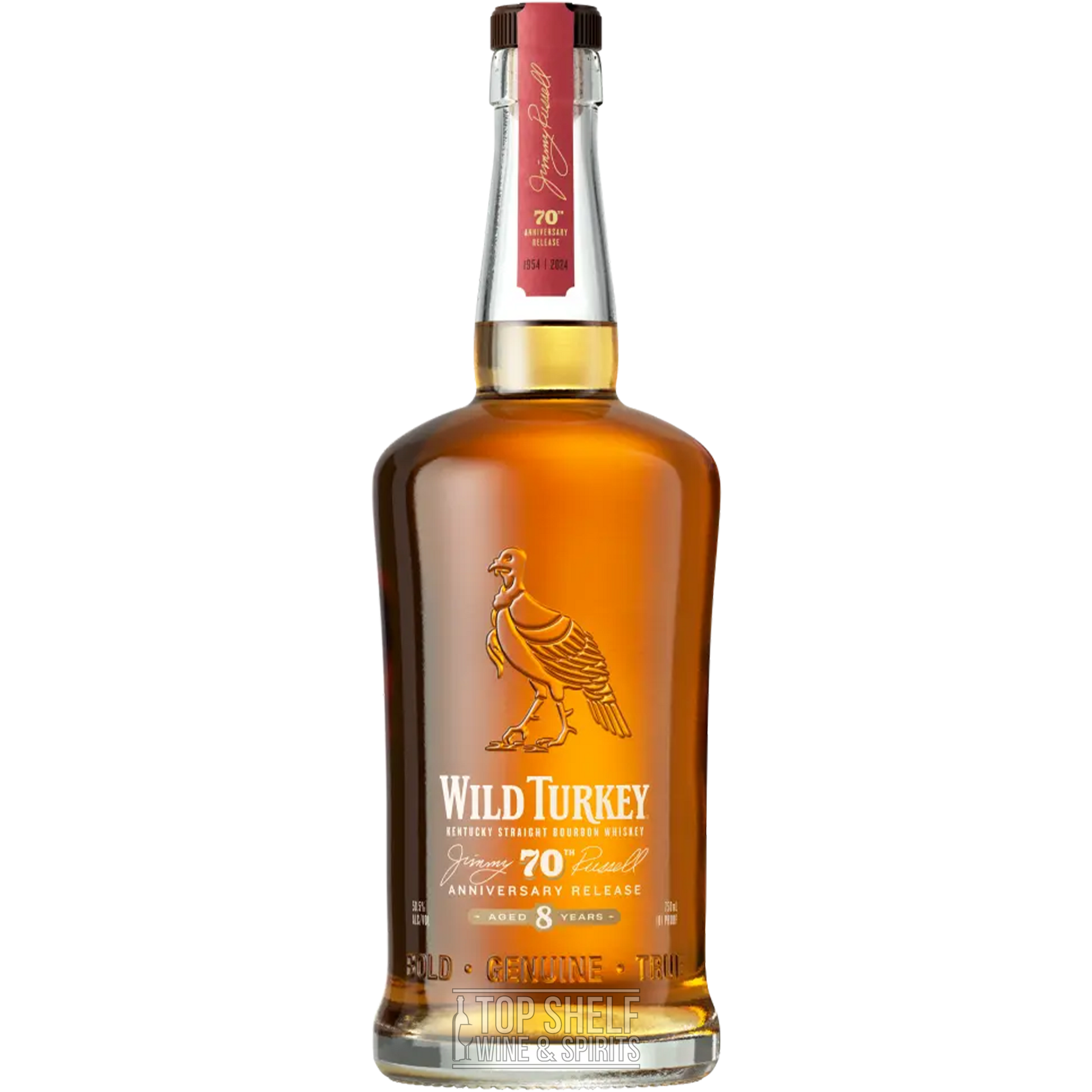 Wild Turkey Jimmy Russell's 70th Anniversary 8 Year Bourbon