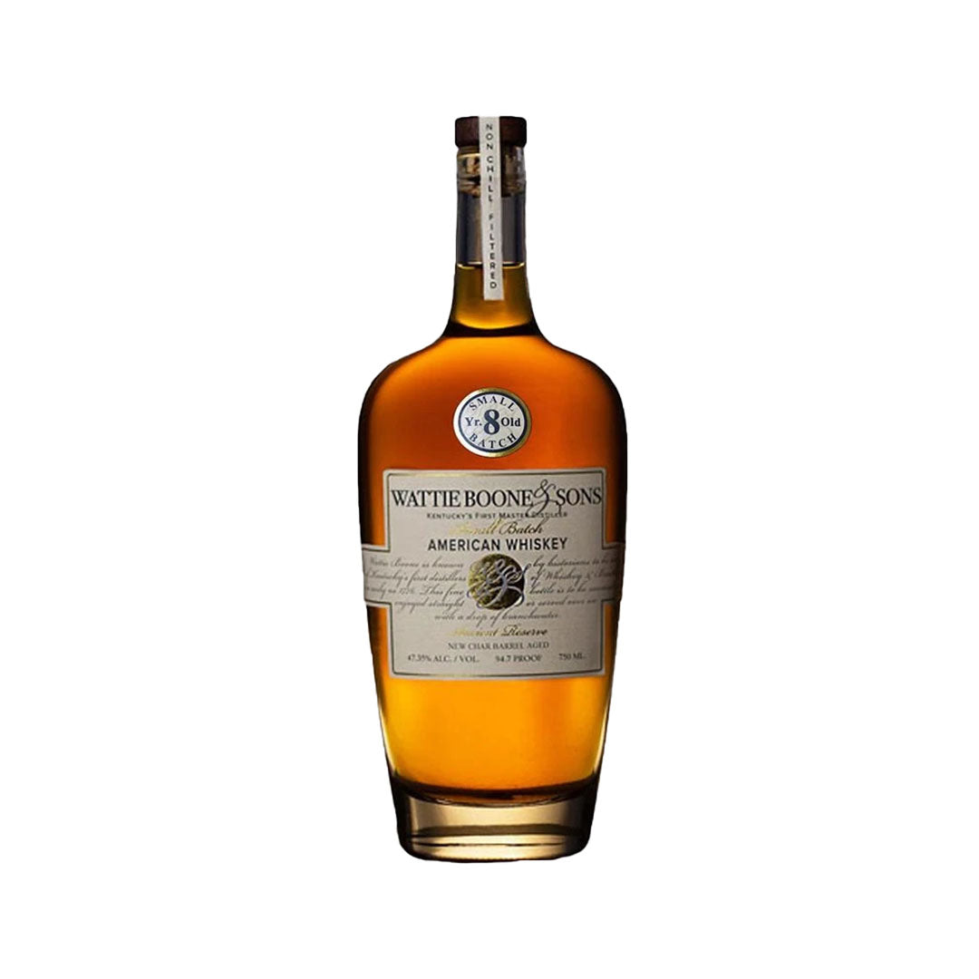 Wattie Boone & Sons 8 Year Old Small Batch American Whiskey 750ml