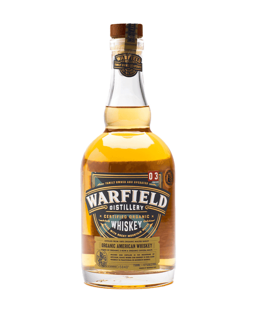 WARFIELD ORGANIC AMERICAN WHISKEY 750 ML
