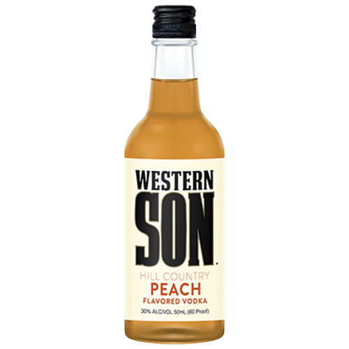 Western Son Hill Country Peach Vodka (50mL)