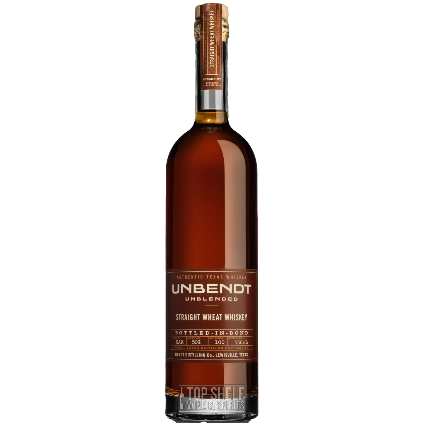 Unbendt Unblended Straight Wheat Whiskey