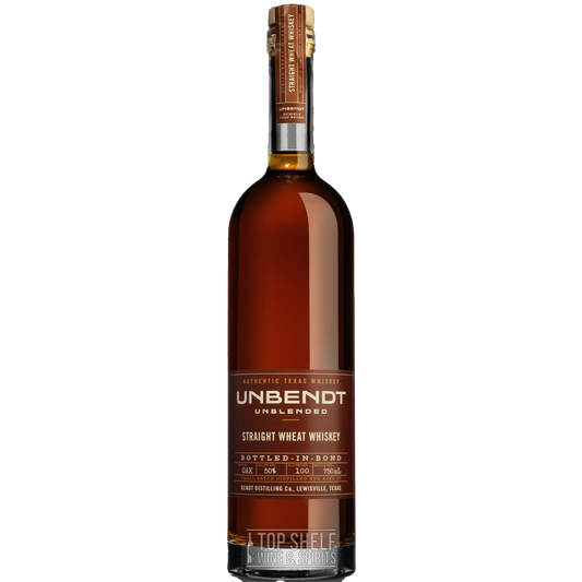 Unbendt Unblended Straight Wheat Whiskey