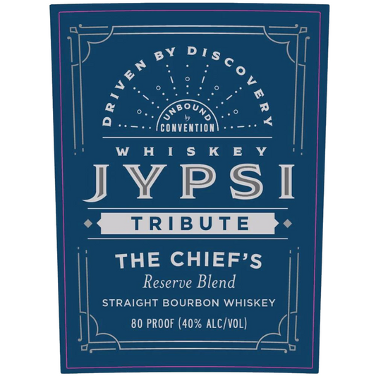 Whiskey Jypsi Tribute The Chief's Reserve Blend By Eric Church