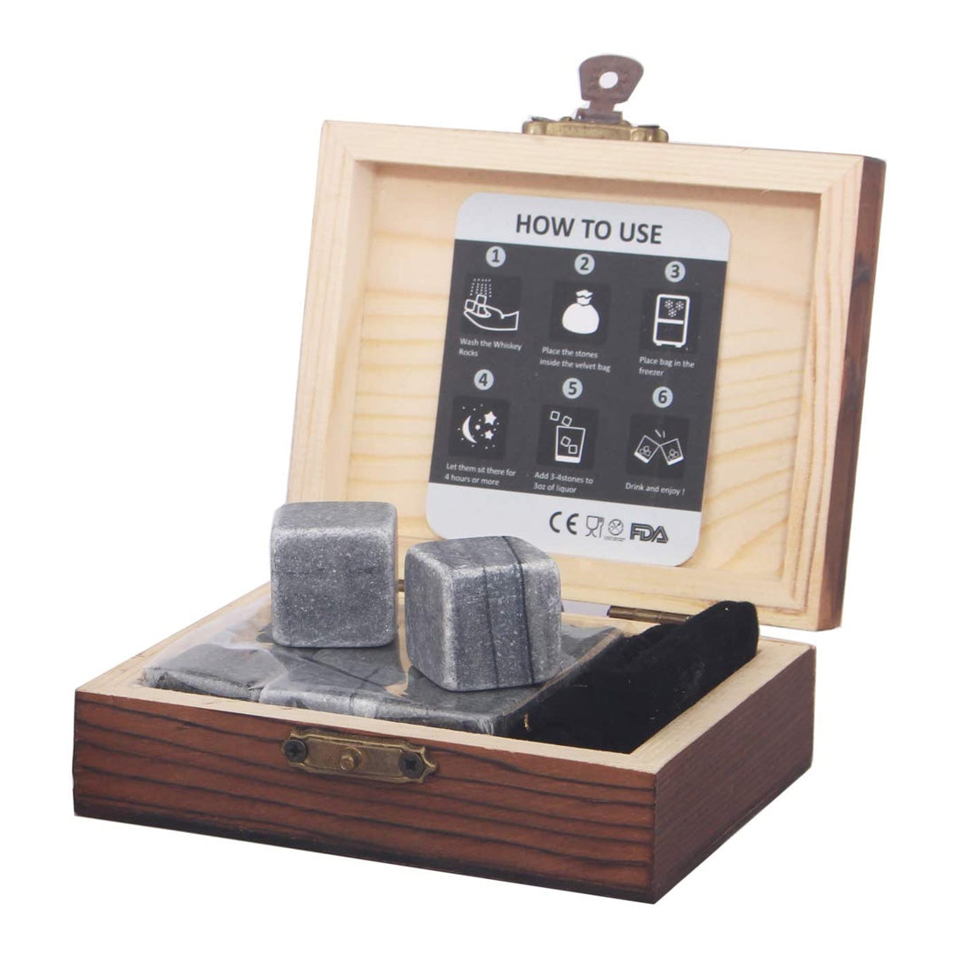 Whiskey Stones Gift Set Pack Of 9
