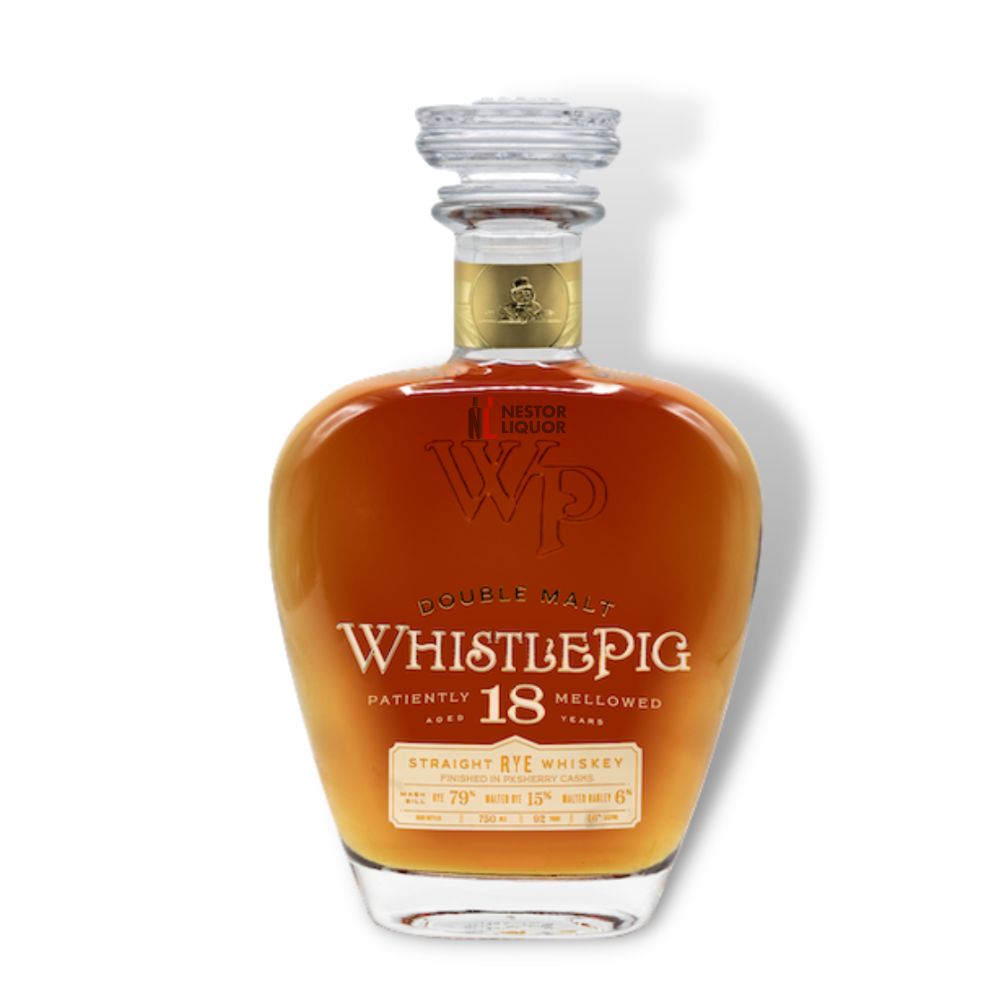 WhistlePig 18 Double Malt Finished In PX Sherry Casks 4th Edition