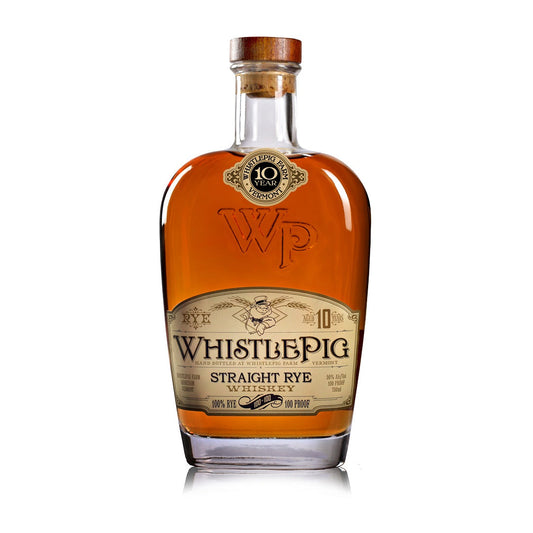WhistlePig Straight Rye Aged 10 Year